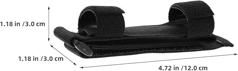 KICHOUSE Adaptive Utensil Strap 4 Pack Adjustable Eating Aid for Seniors and Limited Hand Mobility - Image 2